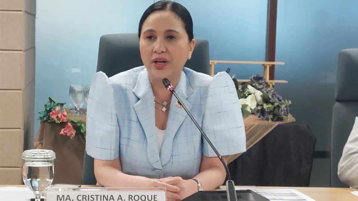 Photo of Trade Secretary Cristina Roque